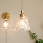 Flower Glass Pendant Lamp