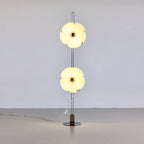 Flower Silver Floor Lamp
