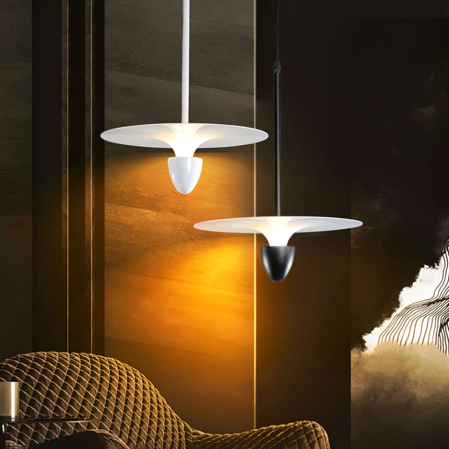 Flying Saucer Pendant Lamp