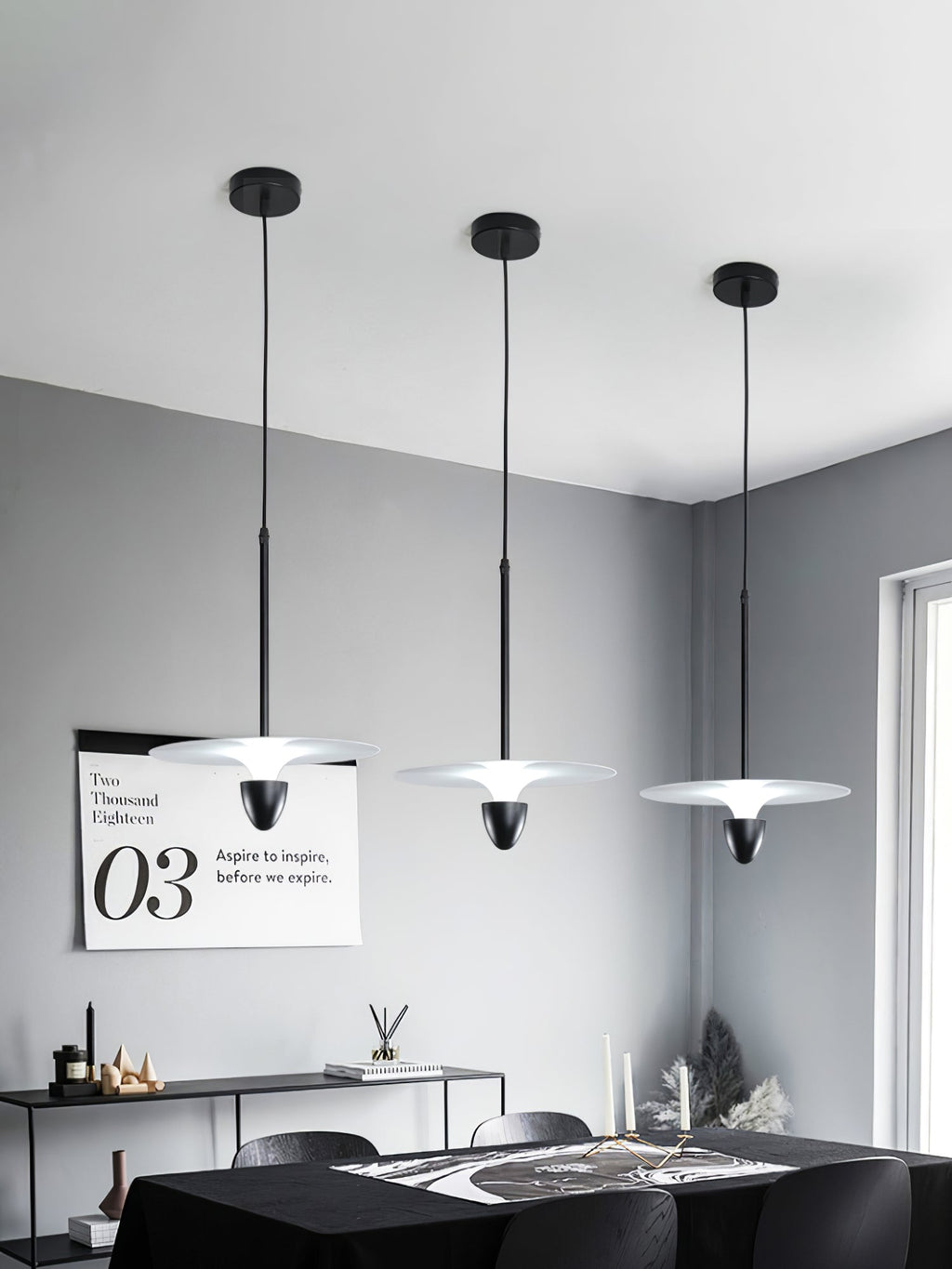 Flying Saucer Pendant Lamp