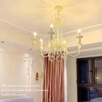 French Candle Crystal Chandelier