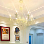 French Candle Crystal Chandelier