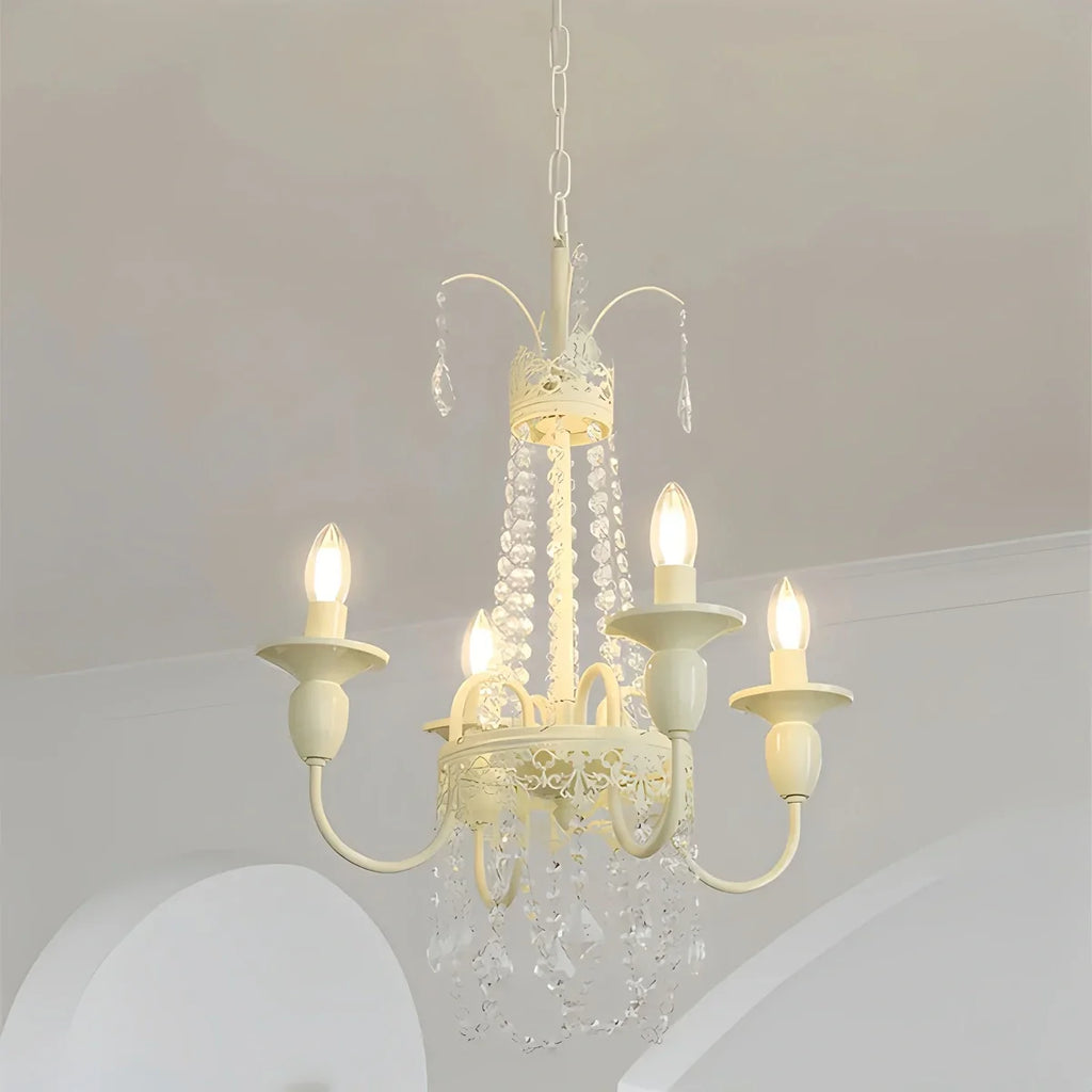 French Candle Crystal Chandelier