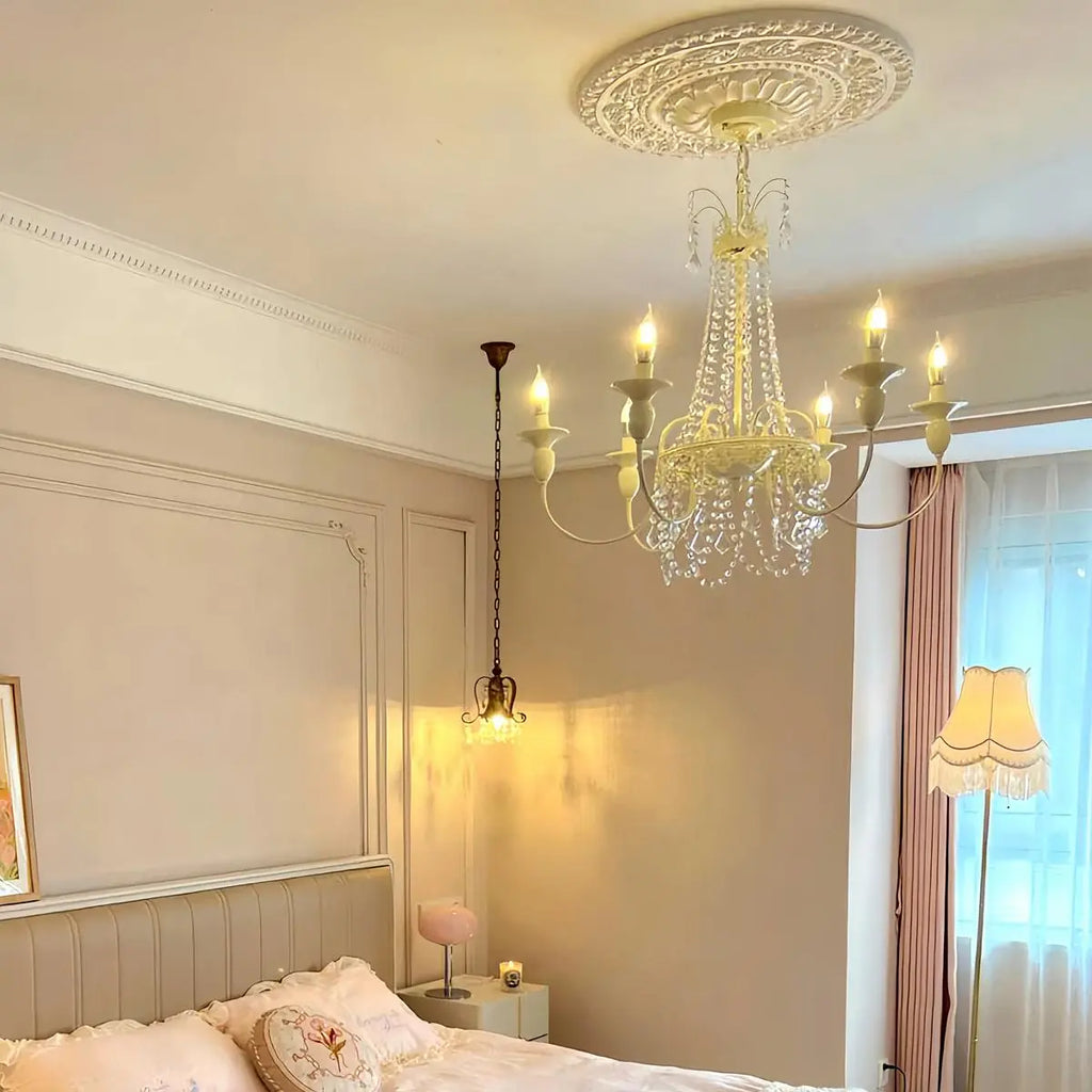 French Candle Crystal Chandelier