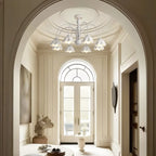 French Pastoral Style Flower Chandelier