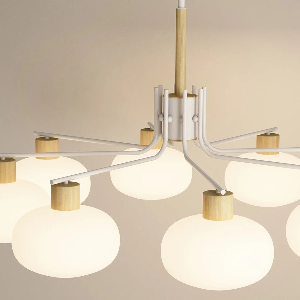 Pastoral American Retro Flower Chandelier