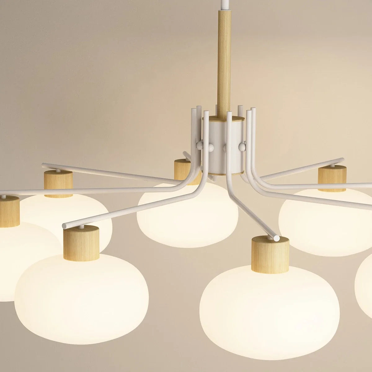 Pastoral American Retro Flower Chandelier