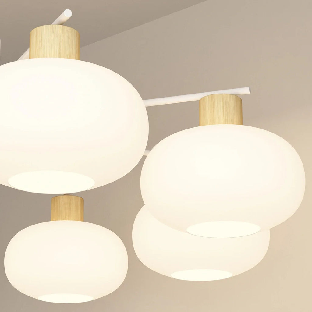 Pastoral American Retro Flower Chandelier