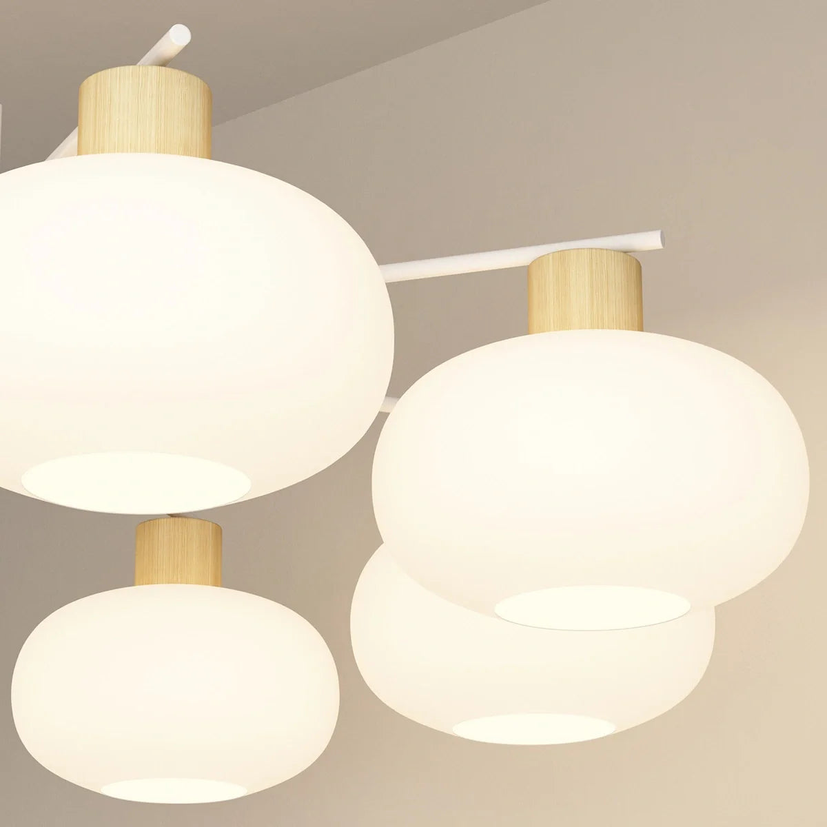 Pastoral American Retro Flower Chandelier