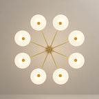 Pastoral American Retro Flower Chandelier