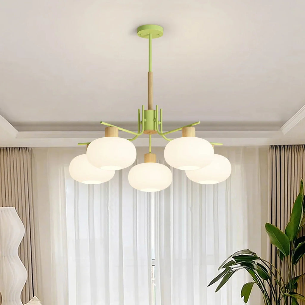 Pastoral American Retro Flower Chandelier