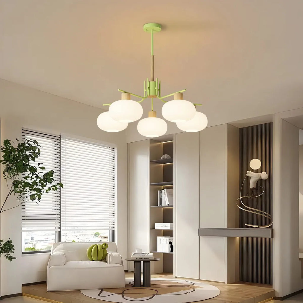 Pastoral American Retro Flower Chandelier