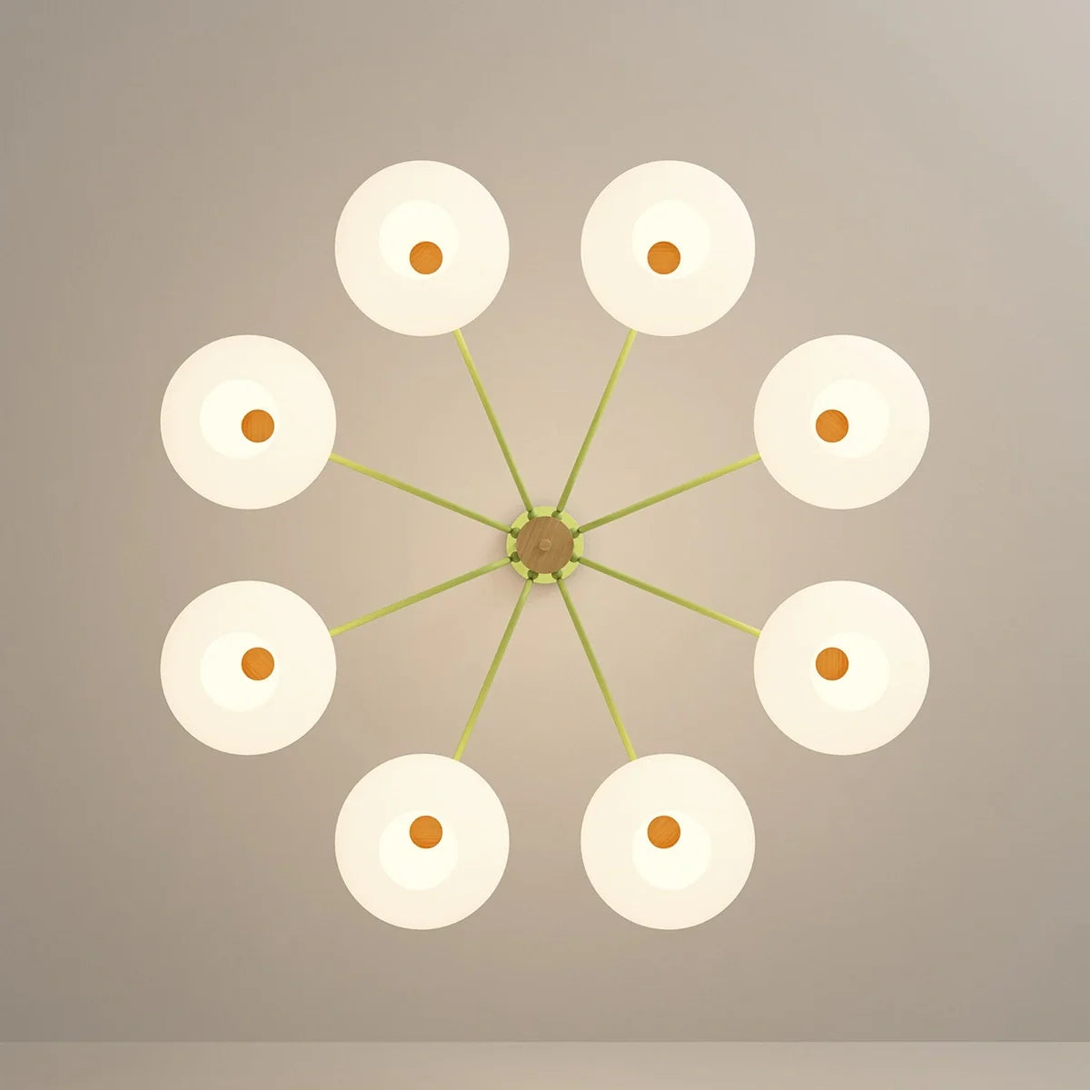 Pastoral American Retro Flower Chandelier