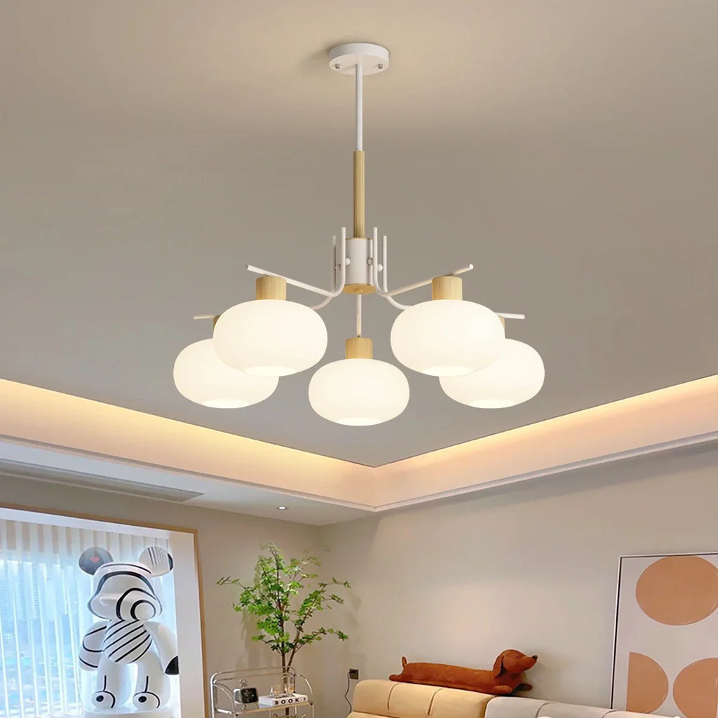 Pastoral American Retro Flower Chandelier