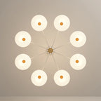 Pastoral American Retro Flower Chandelier