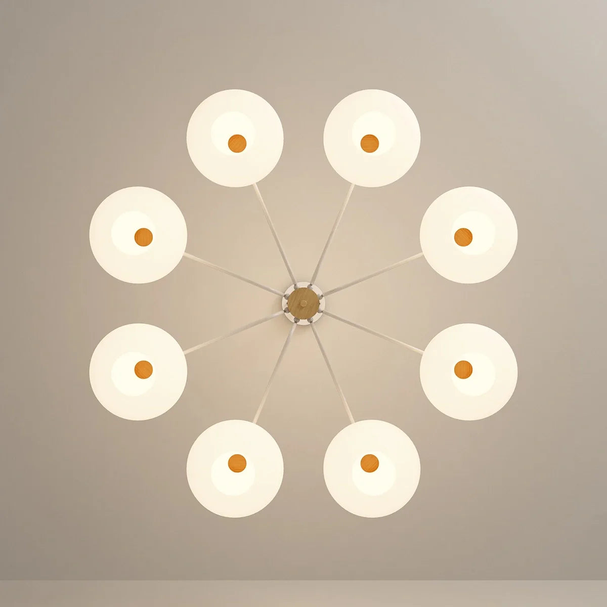 Pastoral American Retro Flower Chandelier