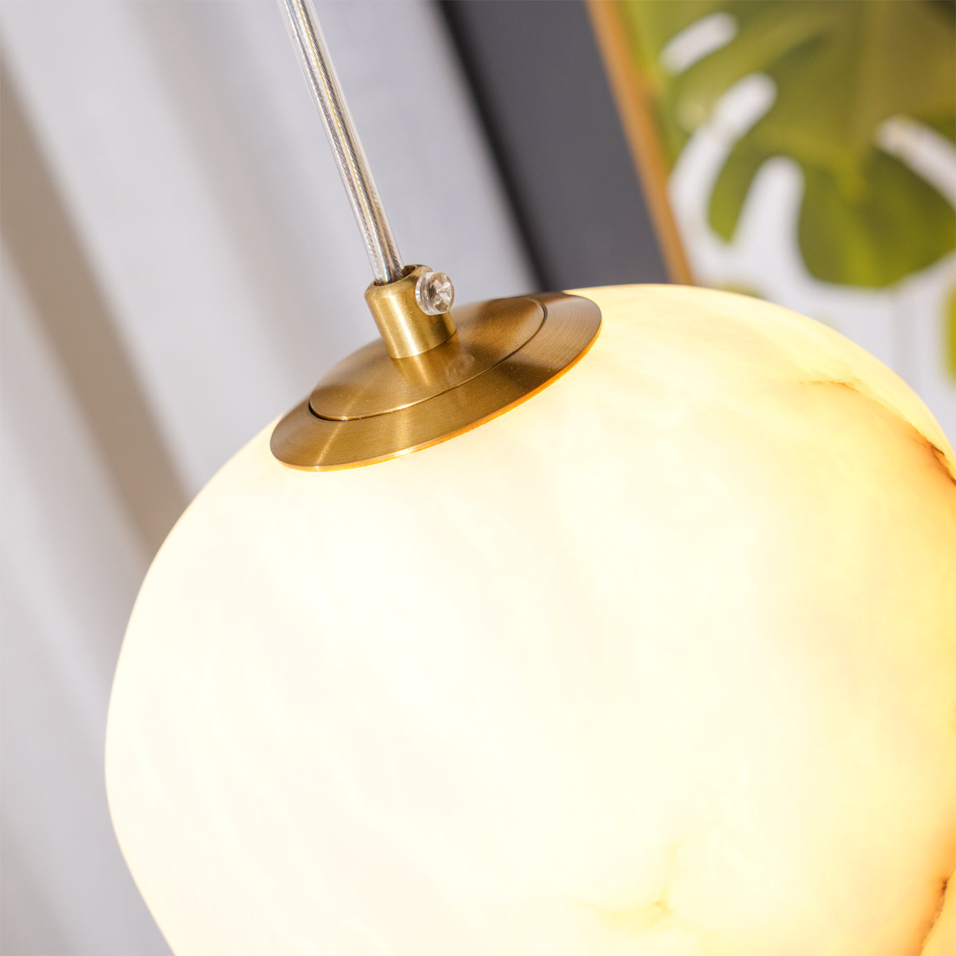 Goose Alabaster Pendant Lamp