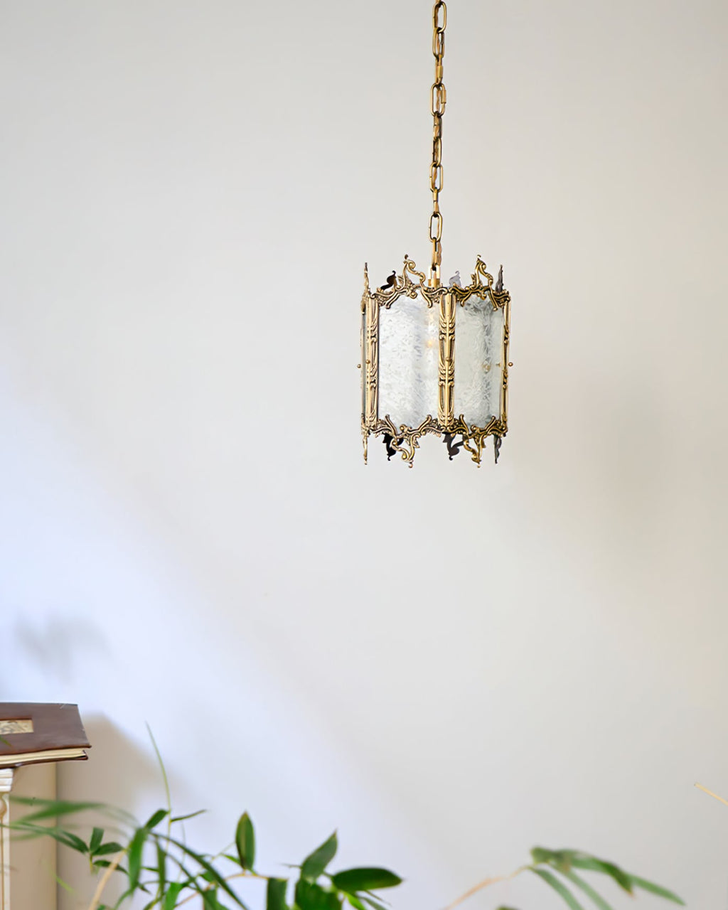 Gorgeous Brass Lantern Pendant Lamp