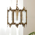 Gorgeous Brass Lantern Pendant Lamp