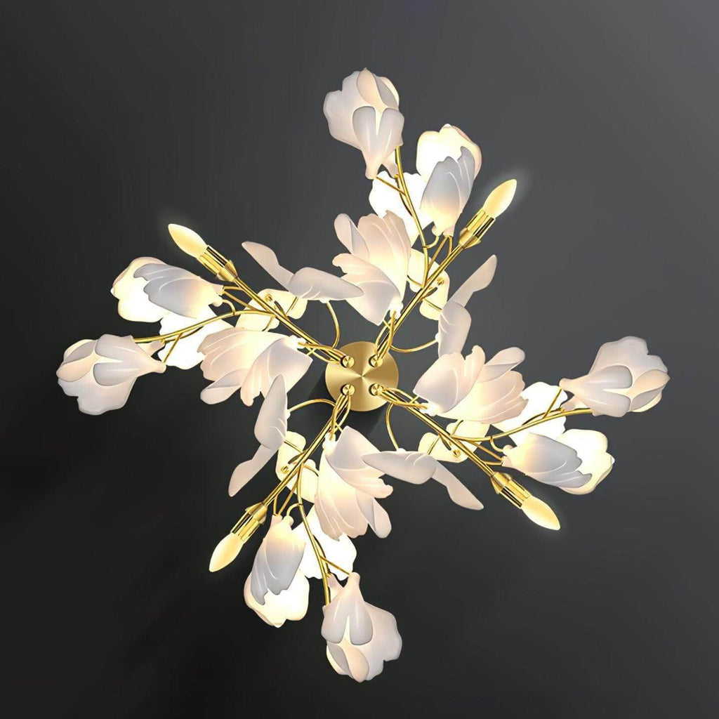 Gingko Flowers Sconce