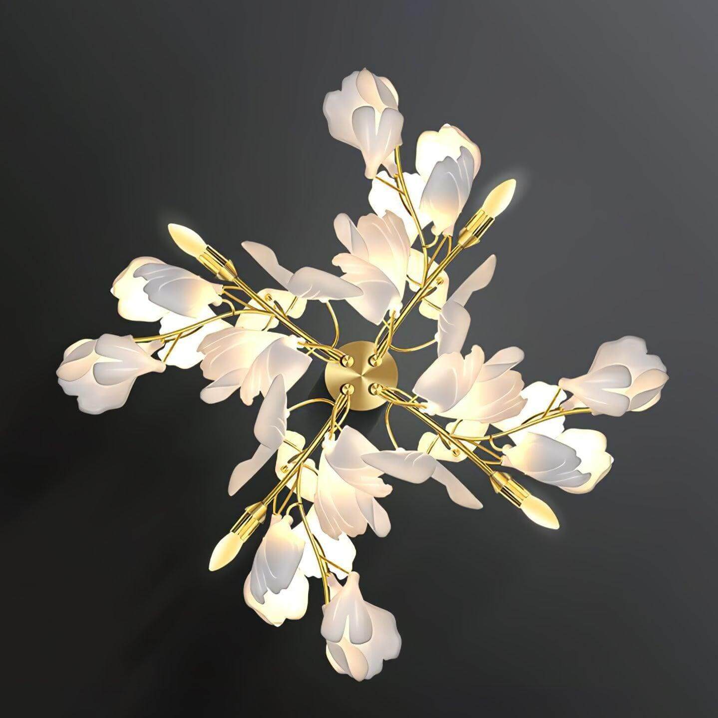 Gingko Flowers Sconce