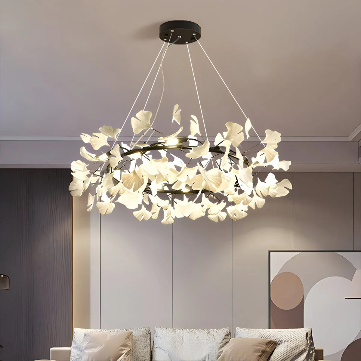 Gingko Chandelier-C Hanging Light Fixtures