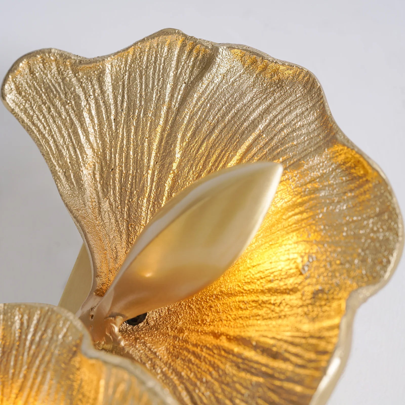 Ginkgo Leaf Plug In Wall Lamp