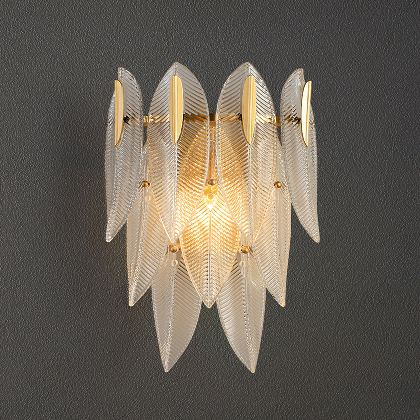 Giulia Brass Wall Lamp