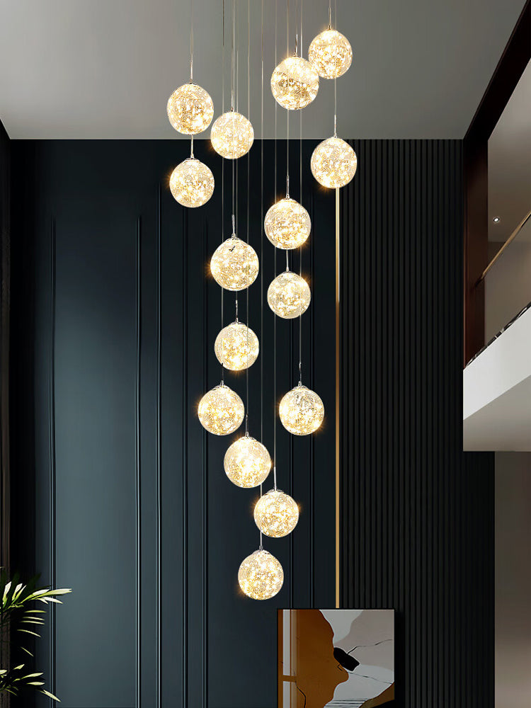 Mirror Glass Ball Pendant Lighting