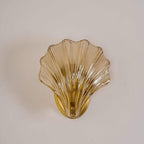 Glass Shell Wall Light