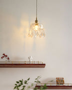 Glass Jewel Pendant Light