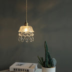 Glass Jewel Pendant Light