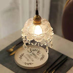 Glass Jewel Pendant Light