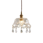 Glass Jewel Pendant Light