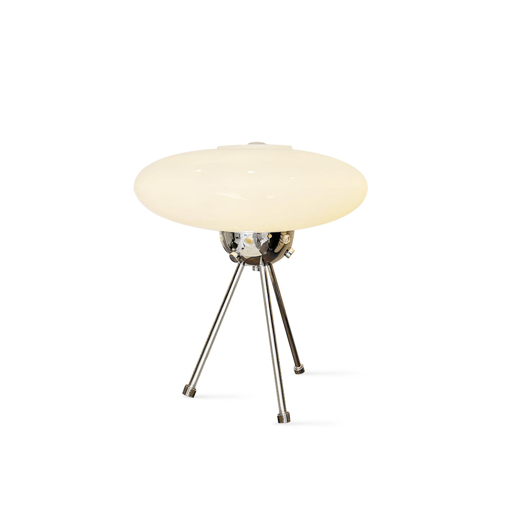Glass UFO Table Lamp