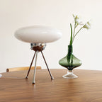 Glass UFO Table Lamp