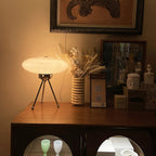 Glass UFO Table Lamp
