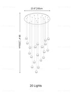 Glimmering Gems Chandelier