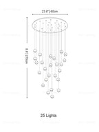 Glimmering Gems Chandelier