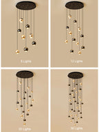Glimmering Gems Chandelier