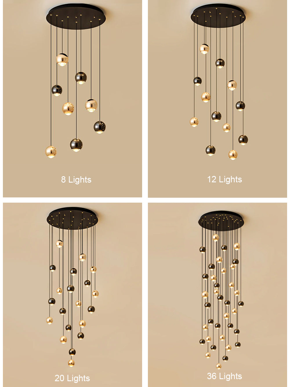 Glimmering Gems Chandelier
