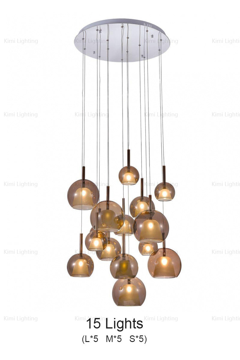 Glass Globe Pendant Light