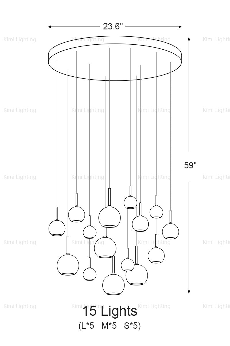 Glass Globe Pendant Light
