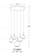 Glass Globe Pendant Light