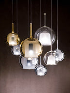 Glass Globe Pendant Light