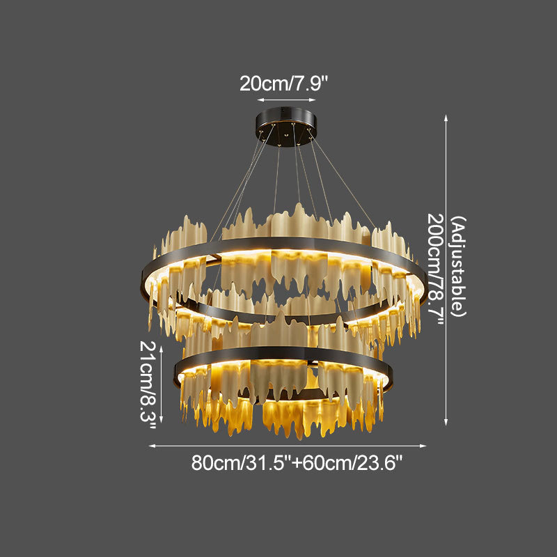 Modern Creative Round Chandelier