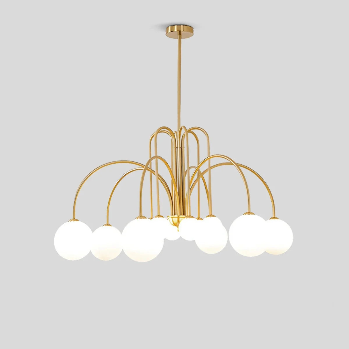 Avi Double Layer Glass Chandelier