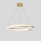 Modern Simple Mobius Circle Chandelier