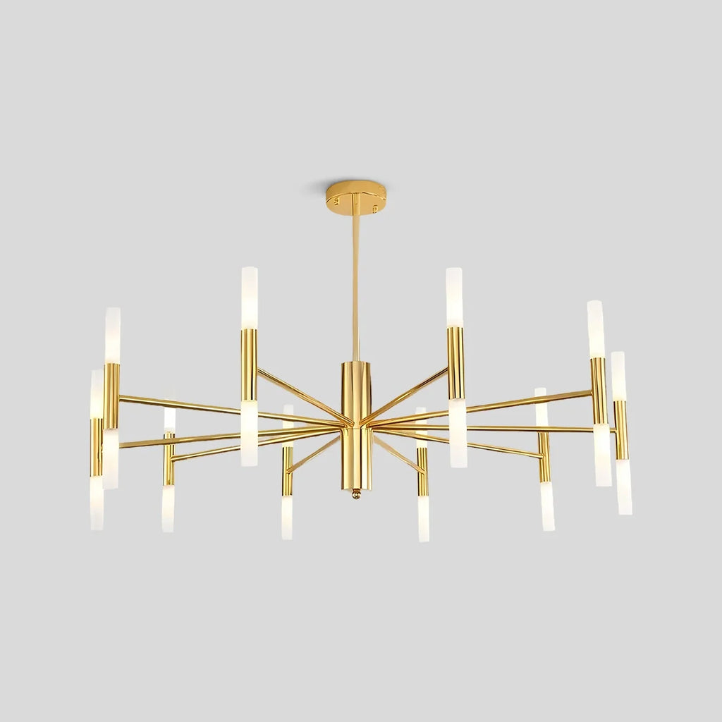 Adjustable Round Tube Chandelier
