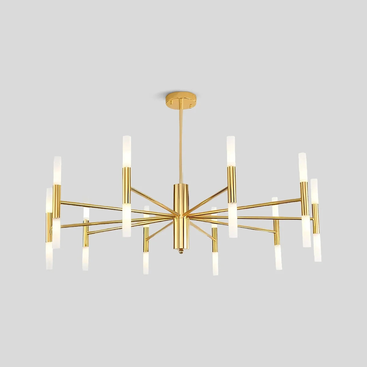 Adjustable Round Tube Chandelier